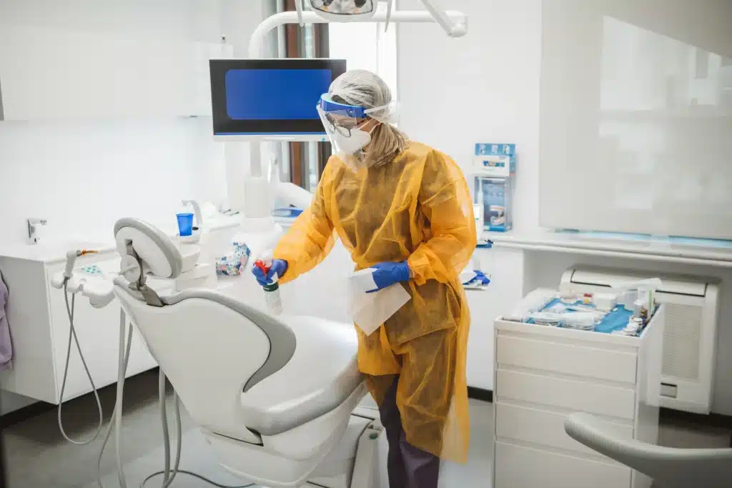 High-touch sterilization and strict AHS compliance